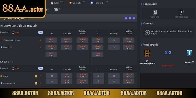 Thiết kế trang chủ thông minh hỗ trợ cá cược thuận tiện